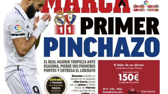 PORTADA | Marca: "Primer pinchazo"