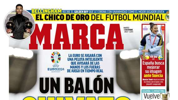 PORTADA | Marca: "El chico de oro del fútbol mundial"
