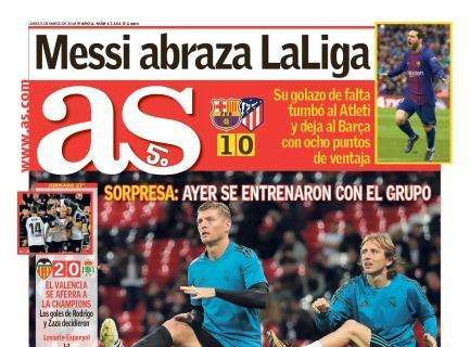 PORTADA - As: "Modric y Kroos listos para París"