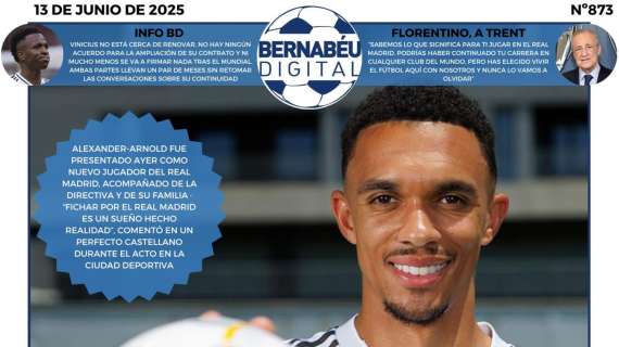 Trent, en la portada BD: "Siempre supe que si me iba del Liverpool sería al Real Madrid"