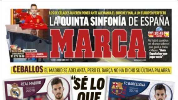 PORTADA - Marca avisa: "El Barça no ha dicho su última palabra por Ceballos"