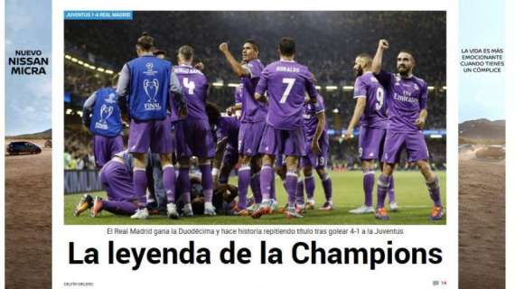 Marca: "La leyenda de la Champions"