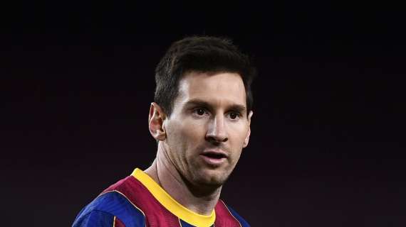 Messi en un partido