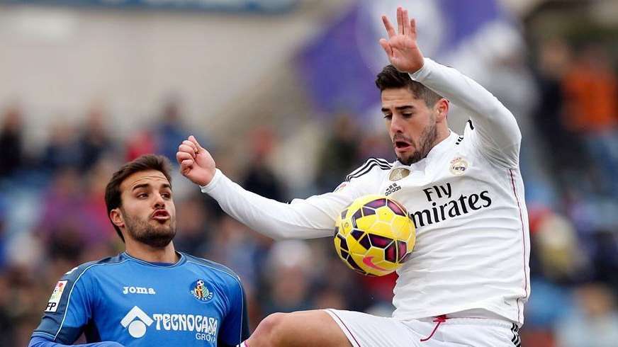 Isco, baja ante el Córdoba