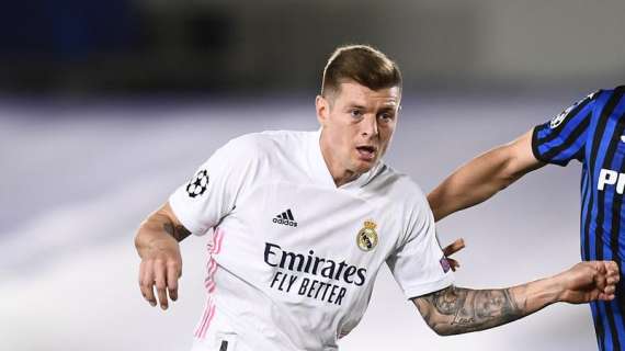 Toni Kroos con el Real Madrid