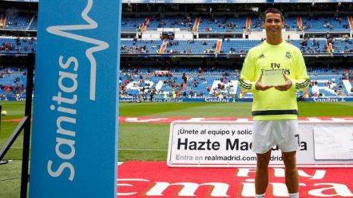 Cristiano, 'Jugador más saludable' del Madrid esta temporada