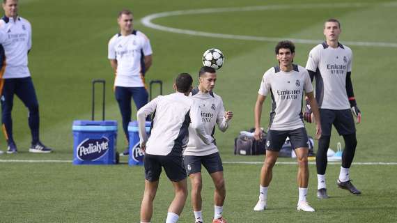 Entrenamiento del Real Madrid