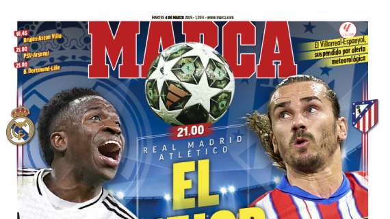 Marca abre con la previa de Champions: "El mejor derbi de Europa"