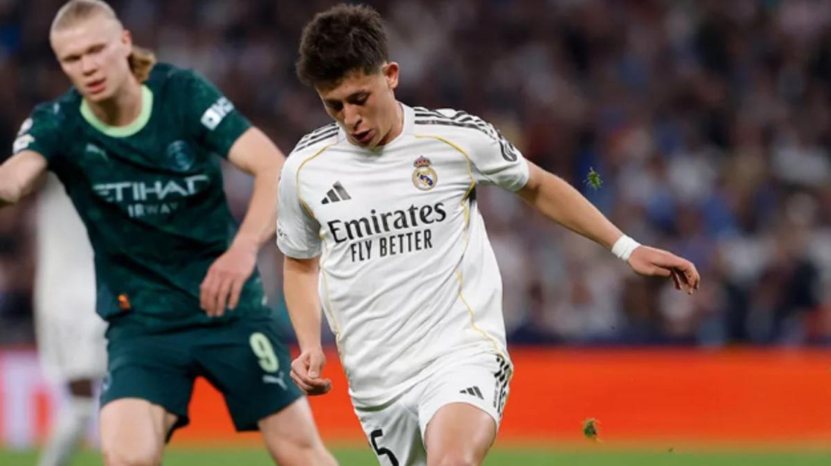 Arda Güler volvió a ser el primer sustituido contra el Manchester City