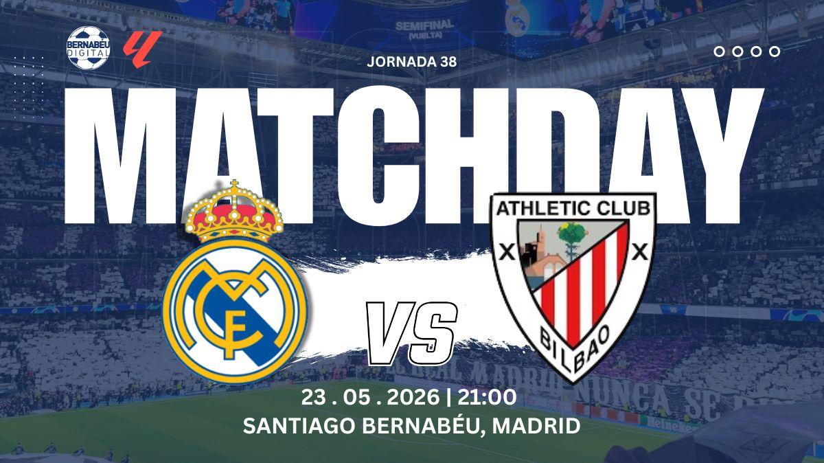 Real Madrid - Athletic Club | Sigue aquí la previa del partido