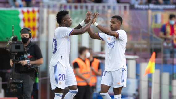 Rodrygo y Vinicius