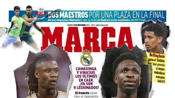 PORTADA | Marca: "Un Madrid rotísimo"