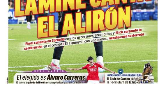 "El elegido es Álvaro Carreras" advierte Marca en su portada
