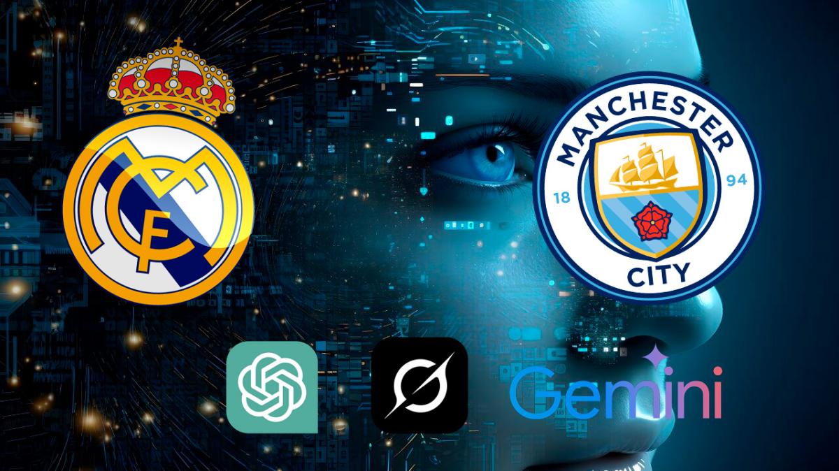 La IA predice el resultado del Real Madrid – Manchester City de la Champions League
