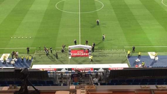 VÍDEO BD - ¡Así salieron Madrid y Fiorentina del túnel de vestuarios!