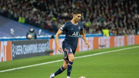 Achraf contra el Real Madrid