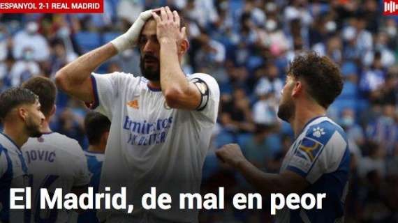 Marca: "El Real Madrid, de mal en peor"