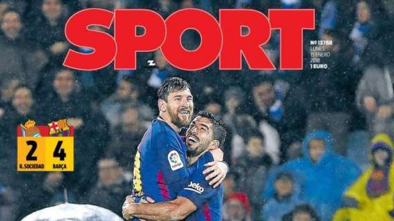 PORTADA - SPORT: "Desbocados"