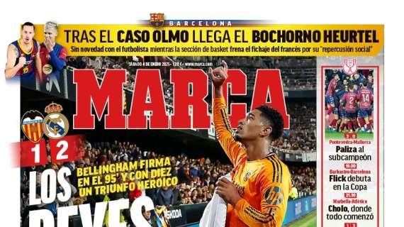 Marca destaca la remontada épica del Real Madrid en su portada