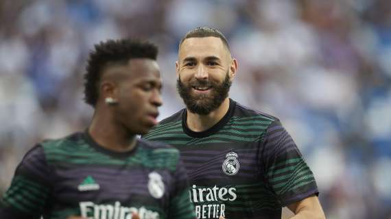 Vinicius y Benzema