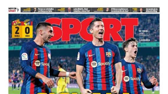 PORTADA | Sport: "Sigue la fiesta"