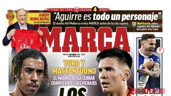 PORTADA | Marca, con Leny Yoro y Mastantuono: "Los quiere ya"