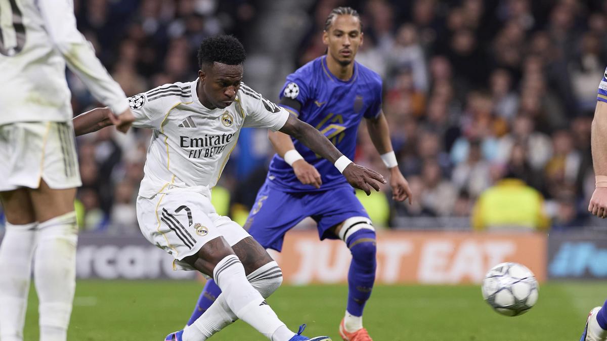 Vinicius Jr tiene cogida la medida a los ingleses: estadísticas alucinantes