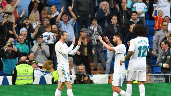 Bale, Isco y Marcelo