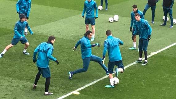 FOTO - Disfruta de los mejores instantes que nos ha dejado el entrenamiento del Real Madrid