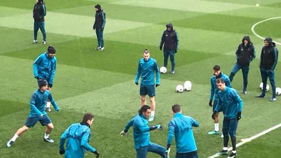 FOTO - Las mejores imágenes del entrenamiento de hoy del Real Madrid
