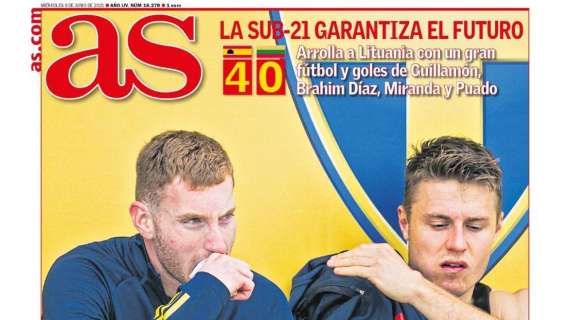 PORTADA | As: "Ramos espera una llamada"