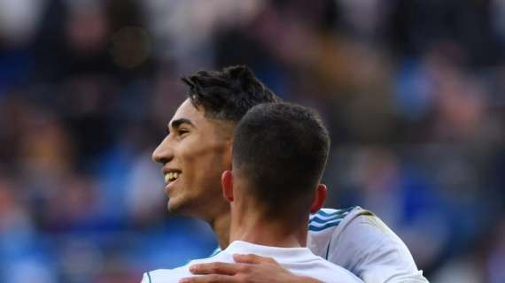 Achraf: "¿Mis minutos con Zidane? Estamos todos en el mismo barco"