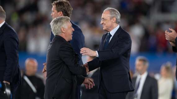 Florentino P&eacute;rez y Ancelotti