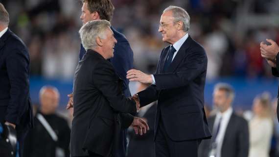 Florentino P&eacute;rez y Ancelotti