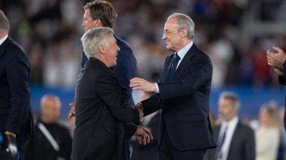 Florentino Pérez y Ancelotti