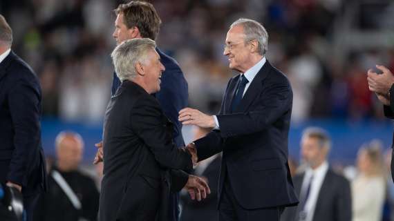 Florentino P&eacute;rez y Ancelotti