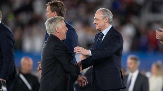 Florentino P&eacute;rez y Ancelotti