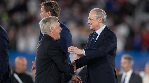 Florentino P&eacute;rez y Ancelotti