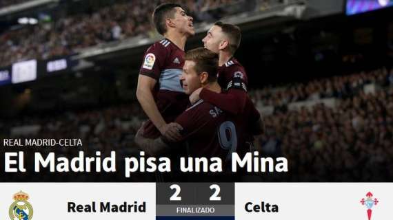 AS destaca el tropiezo que complica la Liga: "El Madrid pisa una mina"