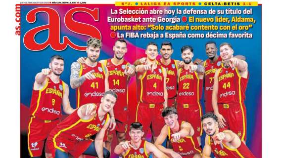 AS abre portada con el comienzo del Eurobasket y el futuro de Ceballos