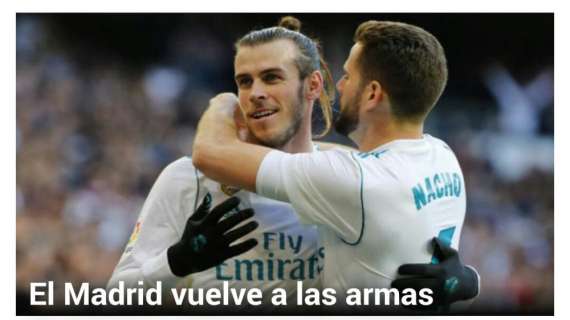 Marca elogia la verbena del Bernabéu: "El Madrid vuelve a las armas"