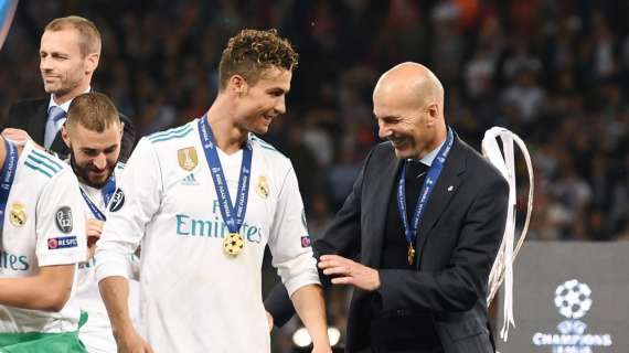 VÍDEO BD -  Zidane se acuerda de Cristiano Ronaldo