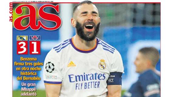 PORTADA | As: "El Madrid es otro mundo"