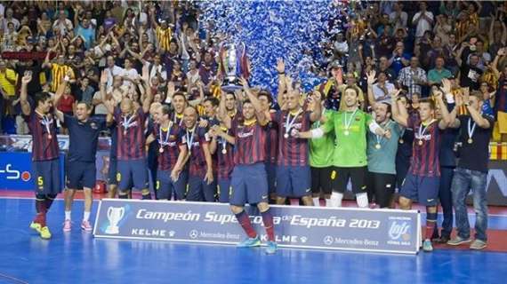 El Barcelona Alusport, campeón de la Supercopa