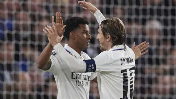 Rodrygo y Modric