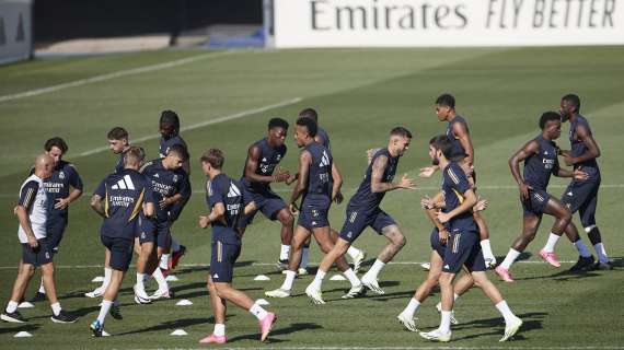 Entrenamiento del Real Madrid