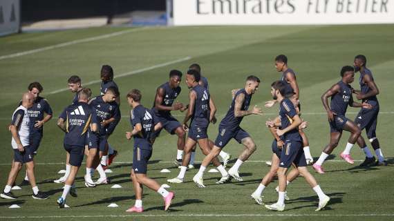 Entrenamiento del Real Madrid