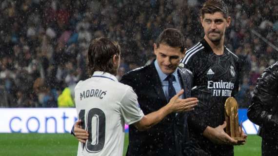 Iker Casillas y Luka Modric