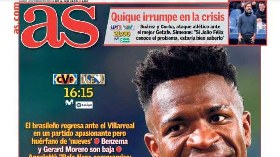 PORTADA | AS: "Efecto Vinicius"