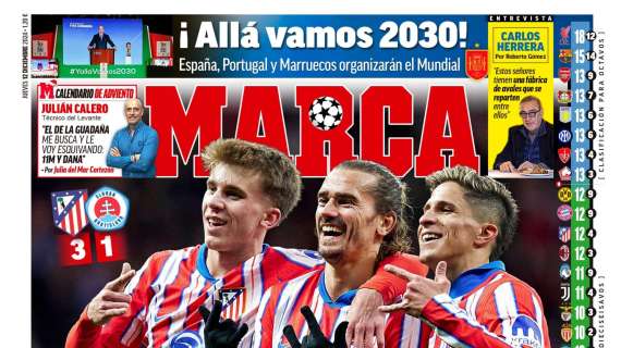 Marca avisa en su portada: "Camavinga se apunta a la final de Doha"